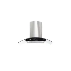 SOLE - Campana Extractora Vidrio Acero 90 cm Venus Ture63co