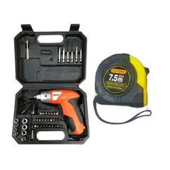 GENERICO - Set Papá Oficios Taladro Wincha 7.5 cm