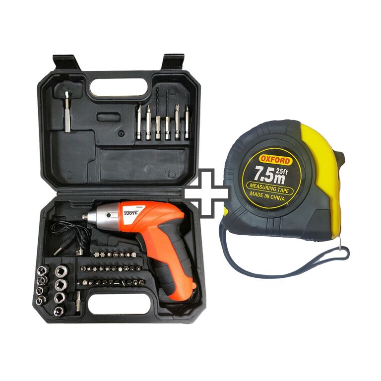 Set Día Papá e Oficios Taladro Wincha 7.5 cm