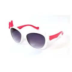 GENERICO - Lentes de Sol Para Niñas Moda Verano uv400 - Blanco Rojo
