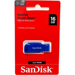 SANDISK - Memoria usb de 16Gb color azul