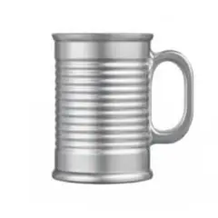 LUMINARC - Mugs set x6 320 ml Conserve Moi Alu Argent - Plateado