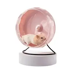 GENERICO - Rueda para hamster 21cm - Rosado