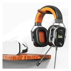 GENERICO - Audífonos Para Pc Headset Gamer Tranyoo TH5 Con Leds Rgb Cable USB y Jack 3.5 mm