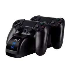 GENERICO - Cargador Doble Para Controles Gamepads PS4 Joystick Slim Pro.