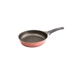 ROICHEN - Sarten 24 cm con mango Rosado Natural