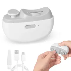 GENERICO - Cortauñas Electrico Y Limador Uñas Automatico Recargable