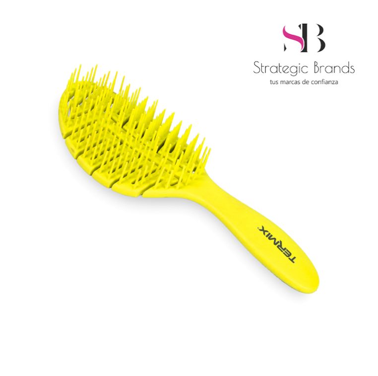 Cepillo Desenredante Detangling Amarillo