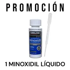 KIRKLAND - 1 Minoxidil Liquido al 5% - 60 gr - NUEVA PRESENTACION