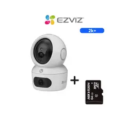 TP LINK - Cámara de seguridad para interiores H7C DUAL 2K+ & 2K+ con Micro SD 64gb - Ezviz