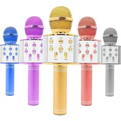 OEM - Micrófono Inalámbrico Bluetooth Altavoz Karaoke Recargable