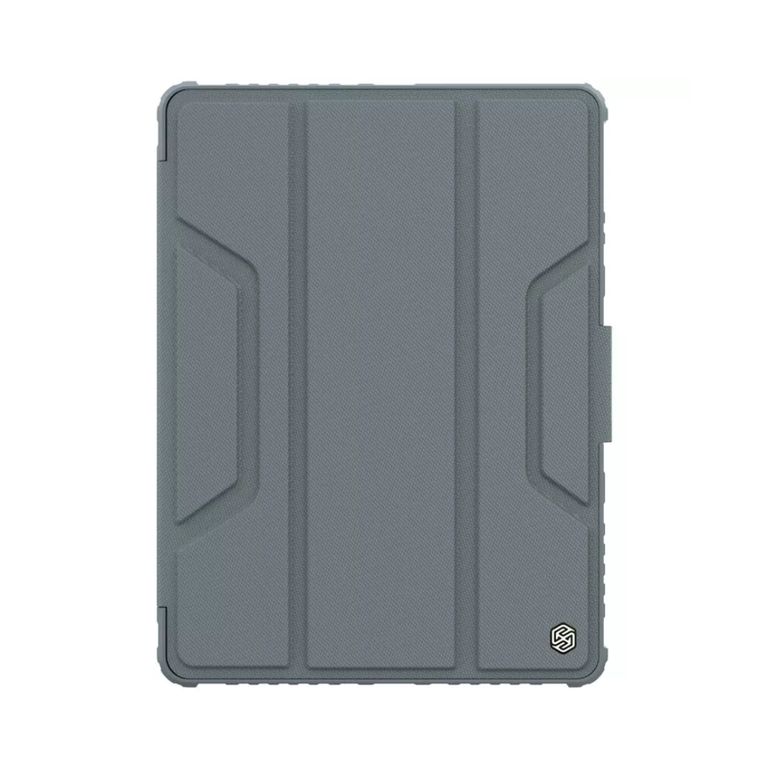 Case para Ipad 9na generación - Bumper Leather Cover GRIS