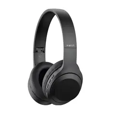 HAVIT - Audífono Inalámbrico Bluetooth H628BT Multifunción FM 10H negro