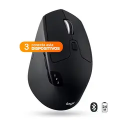 LOGITECH - MOUSE M720 WIRELESS TRIATHLON BLACK