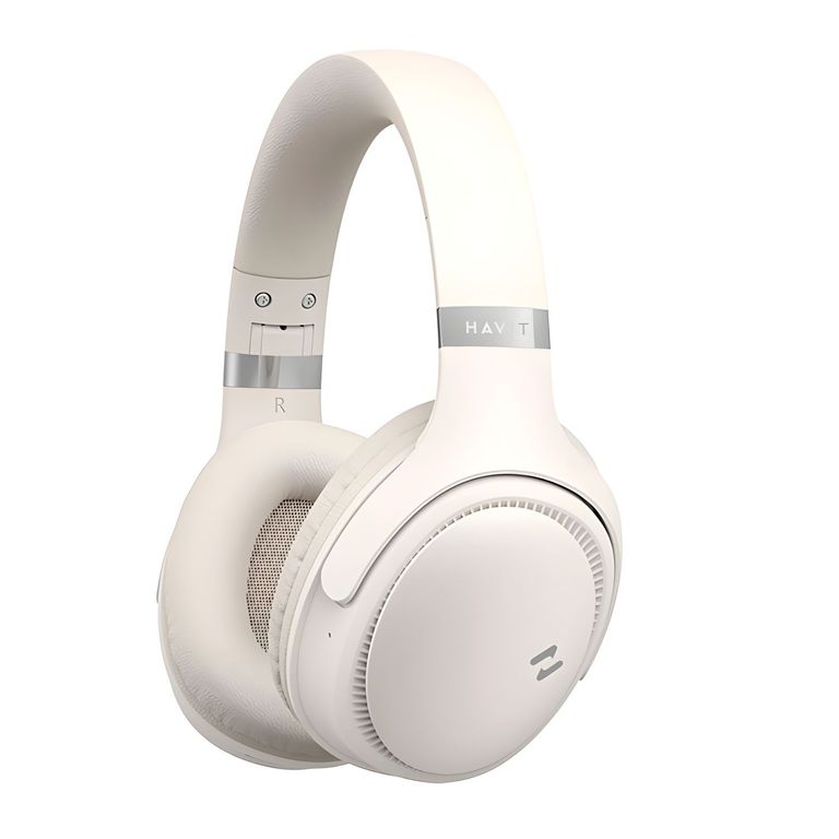 Audífono Inalámbrico Bluetooth H630BT Multifunción FM 55H beige