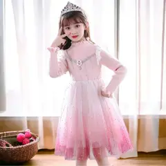 GENERICO - VESTIDO PARA NIÑA UNICORNIO PRINCESA