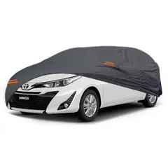 SMART COVER - COBERTOR IMPERMEABLE AUTO TOYOTA YARIS HATCHBACK - GRIS