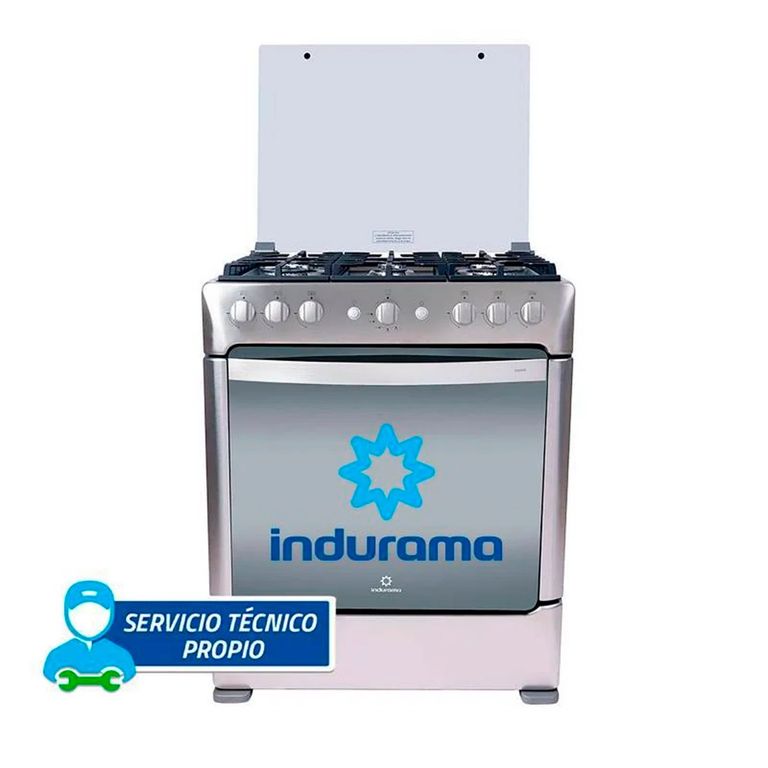 COCINA PARMA ZAFIRO CROMA 6 QUEMADORES