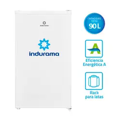 INDURAMA - Frigobar 90 Lts RI-101BL Blanco