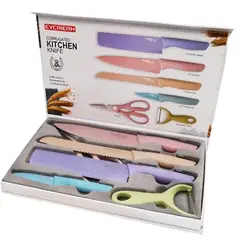 GENERICO - Set de cuchillos de 6 piezas