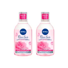 NIVEA - Agua Micelar Bifásica Rose Petals 400ML x2