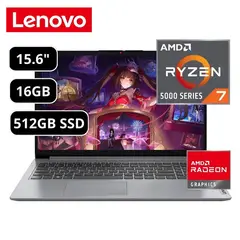 LENOVO - LAPTOP IDEAPAD 1 15.6" FHD RYZEN R7 5700U 16GB RAM 512GB SSD 15ALC7 82R400ACLM