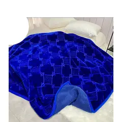 GOLDSUN - FRAZADA ATERCIOPELADA RELIEVE CON CARNERO