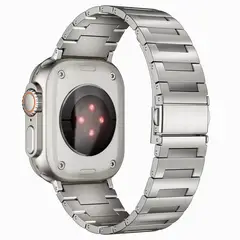URVOI - Correa De Titanio Para Apple Watch Ultra y Ultra 2 Central rectangles