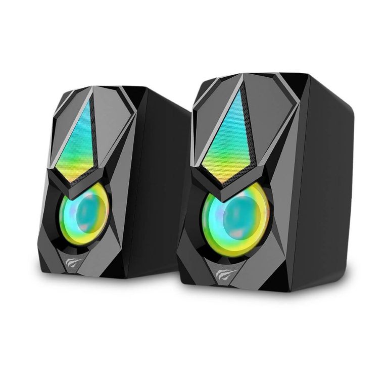 Parlante Gamer RGB GAMENOTE SK563 20 estéreo negro