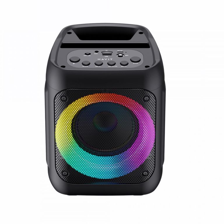 Parlante Portatil Bluetooth SQ133BT RGB Ideal para exteriores