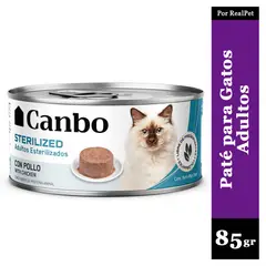 CANBO - Paté para Gato Adulto Esterilizado Pollo 85 gr