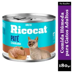 RICOCAT - Paté para Gato Adulto Esterilizado 180gr