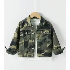 GENERICO - Casaca camuflada militar niño