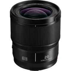 PANASONIC - Lumix S 24mm f/1.8 Lente - Negro