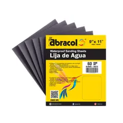 ABRACOL - LIJA DE AGUA N° 600 POR 50 UND
