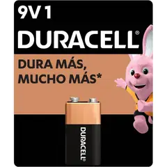 DURACELL - PILAS BATERIA 9V ALCALINA