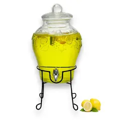 ICHIMATSU - Dispensador de Vidrio 6Lt Con Rack 2089