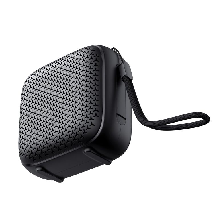 Parlante Portátil Bluetooth SK838BT IPX5 TWS negro