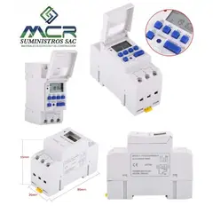 GENERICO - Temporizador Digital con Horario Programable diario y semanal 24V