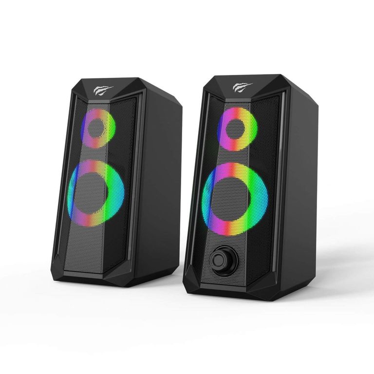 Altavoz Gamer estéreo GAMENOTE SK202 USB 35mm RGB negro