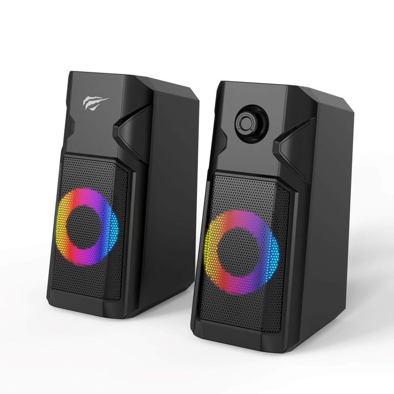 Altavoz Gamer estéreo GAMENOTE SK204 USB 35mm RGB negro
