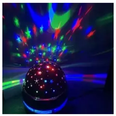 GENERICO - Lámpara Mini LED Giratoria 360° Iluminación de Fiesta Star Lamp