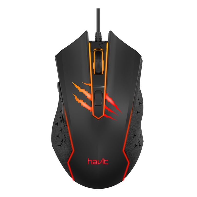 Mouse Gaming GAMENOTE MS1027 negro