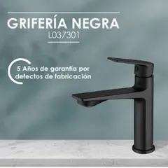 PERU IMPORTACIONES - Llave para Baño Negro Mate