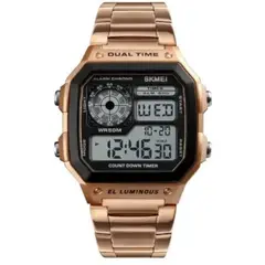 SKMEI - RELOJ HOMBRE TENDENCIA MIMI XI ORO ROSA