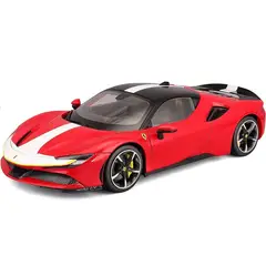 BBURAGO - Auto Coleccionable 1/18 Ferrari SF90 Stradale Assetto Fiorano