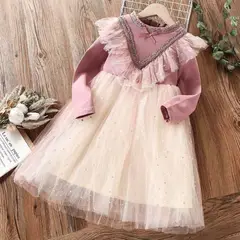 GENERICO - VESTIDO DE NIÑA ESTILO COREANO
