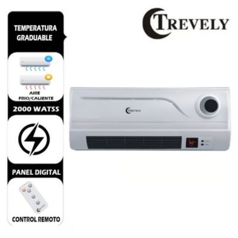 Calentador de Pared TCH-080 2000W con control remoto