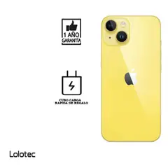 APPLE - IPhone 14 Plus 128 GB I Reacondicionado (ESIM) grado A I color: Amarillo