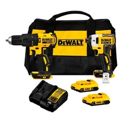 DEWALT - Taladro Percutor 12 20V+ Atornillador de Impacto 14 20V
